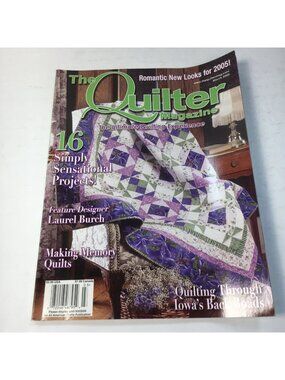 The Quilter Magazine March 2005 Edition 16 Simply Sensational Quilting Projects